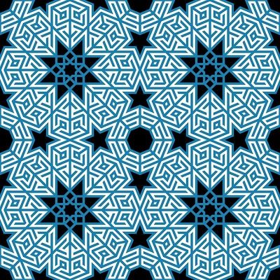 آسمان مجازی طرح اسلیمی