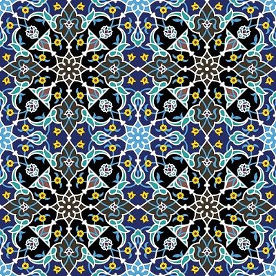 آسمان مجازی طرح اسلیمی